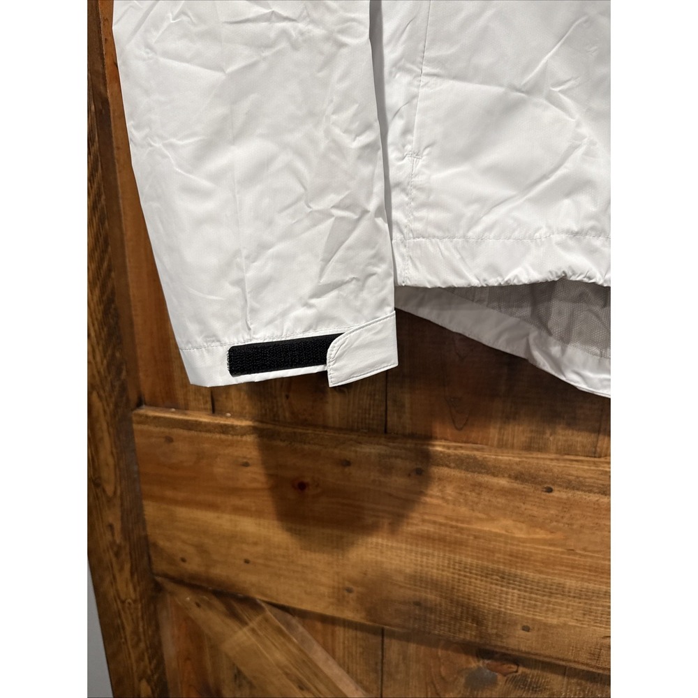Baleaf White Cycling Running Jacket Coat Windbreaker Waterproof XXL New - Picture 3 of 10